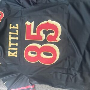 Men’s Black and Gold Sports Jersey